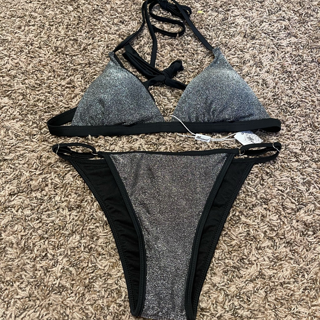 New Mermaid Swimwear Silver Bikini
